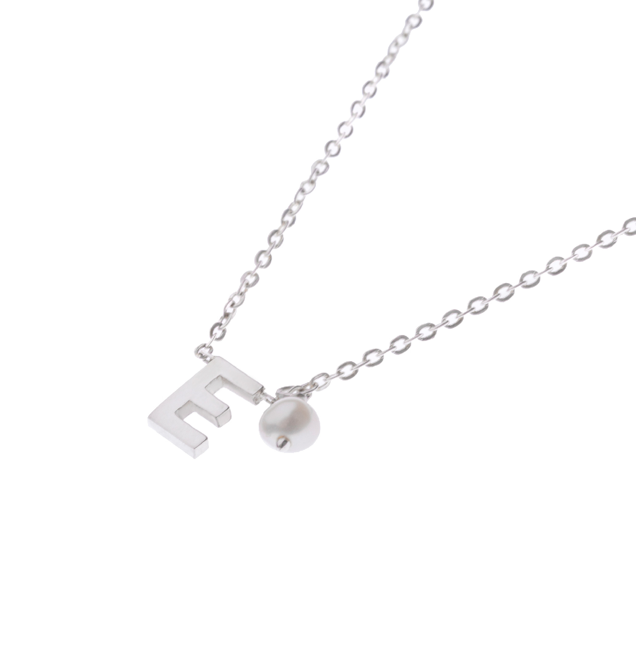 COLLAR INICIAL PLATA