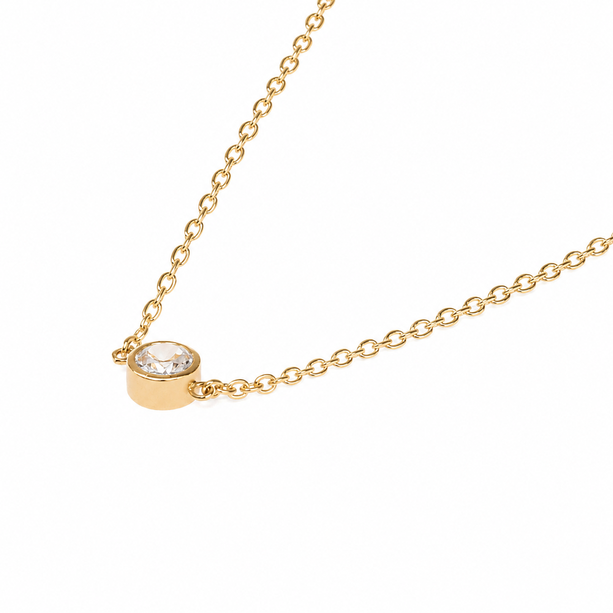 PULSERA CIRCONIA BAÑO ORO