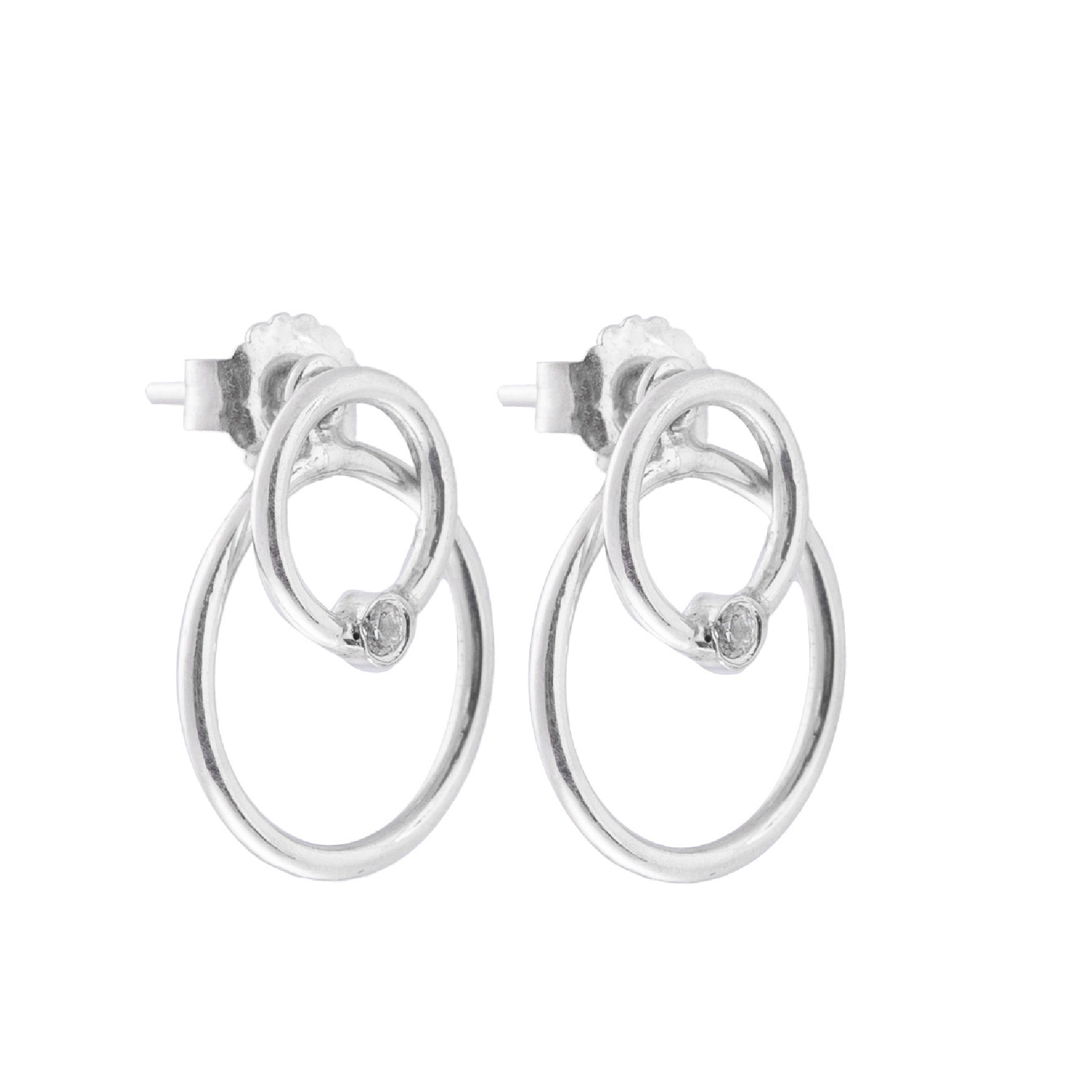 ARETES CIRCULO CIRCONIA