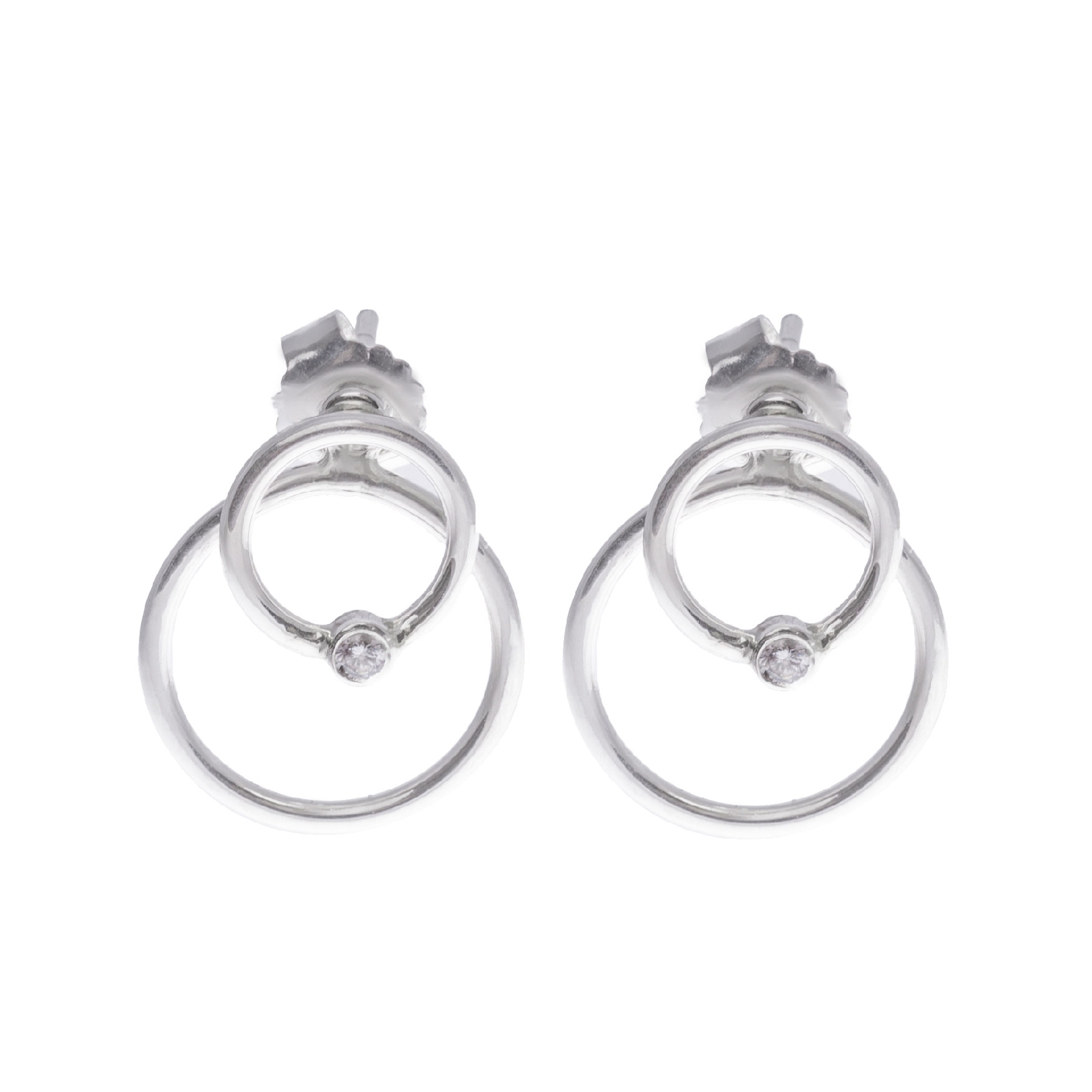 ARETES CIRCULO CIRCONIA