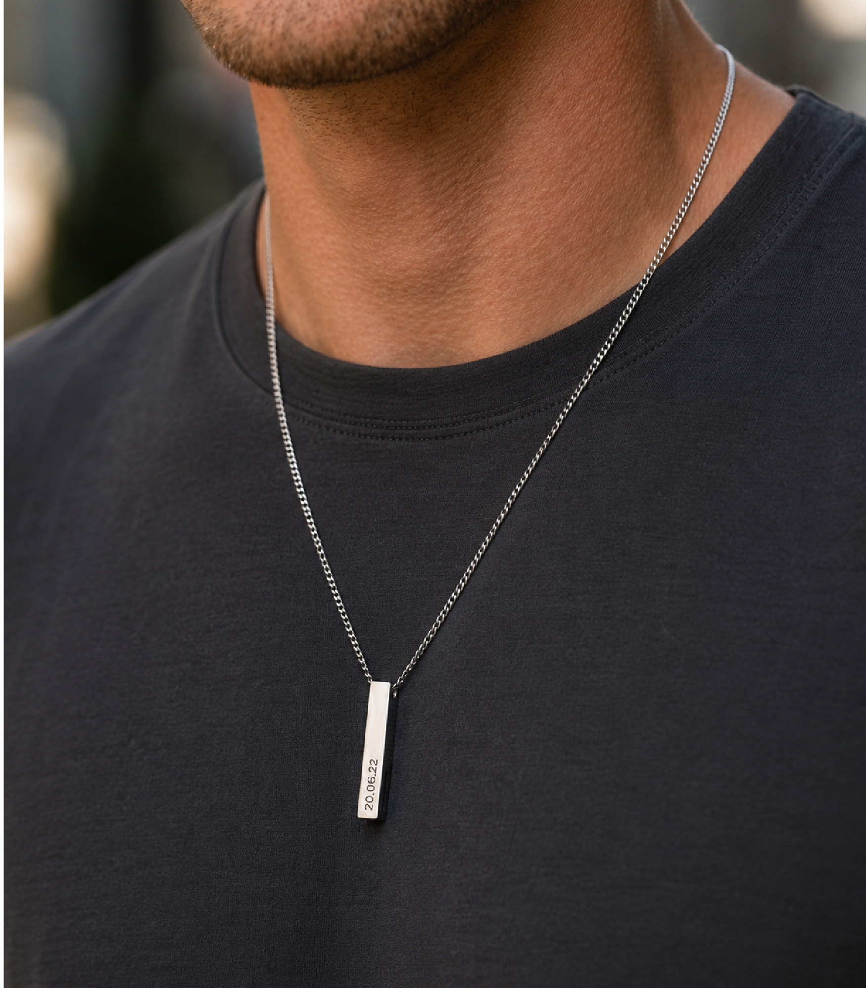 COLLAR BARRITA HOMBRE