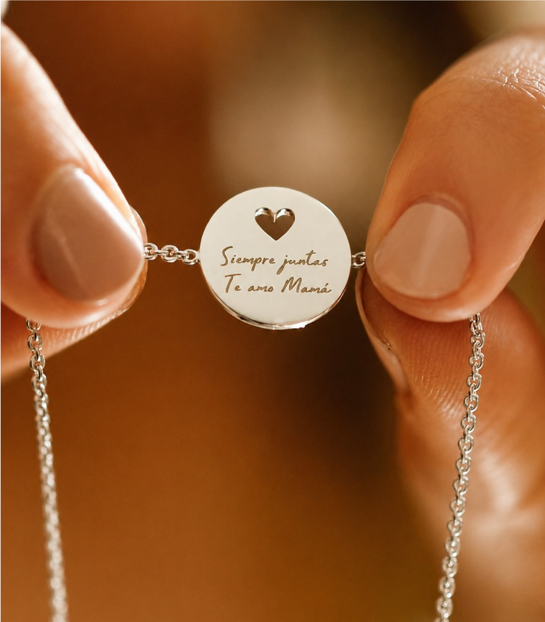 PULSERA CORAZÓN PERFORADO