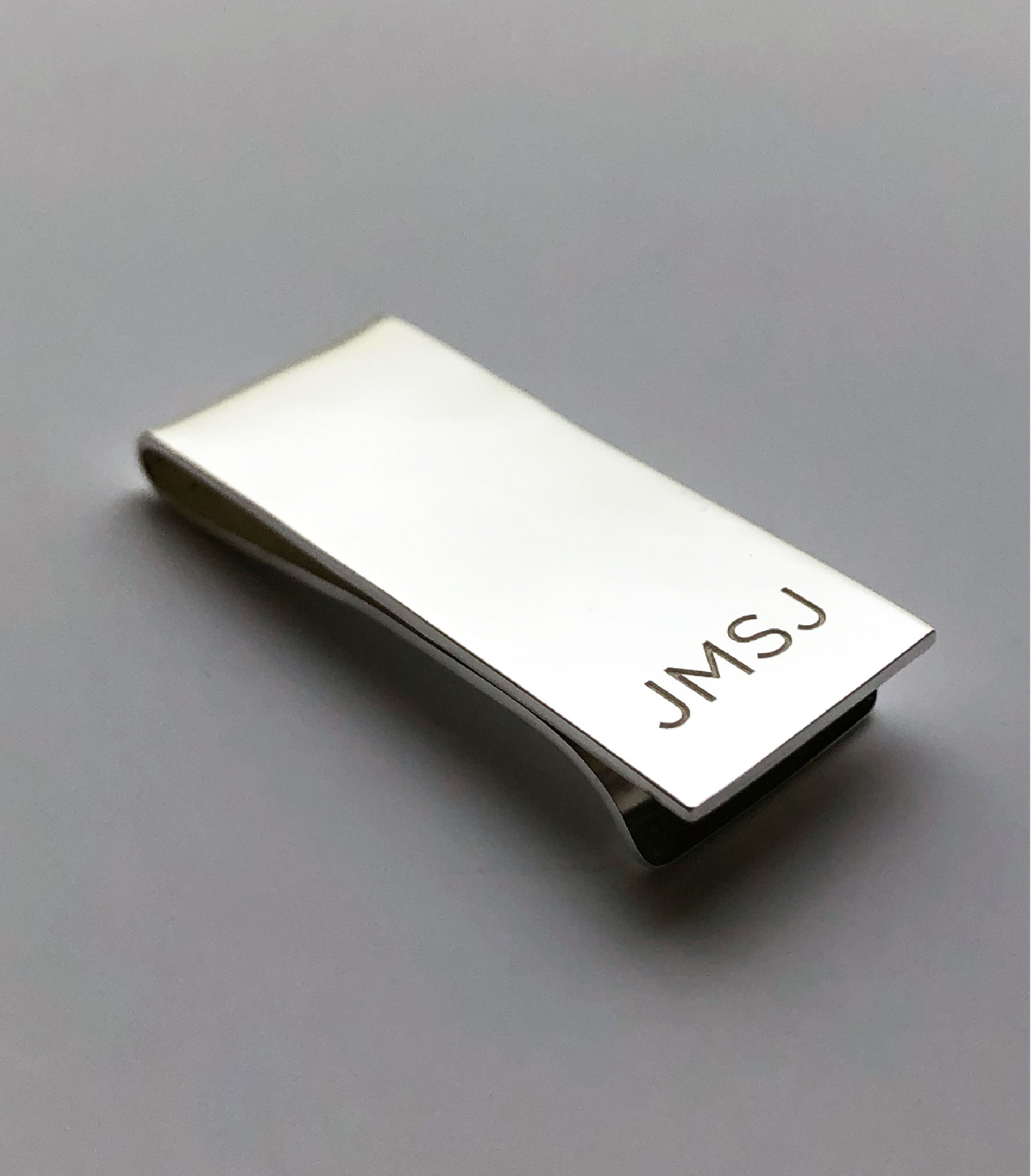 MONEY CLIP INICIALES VERTICAL