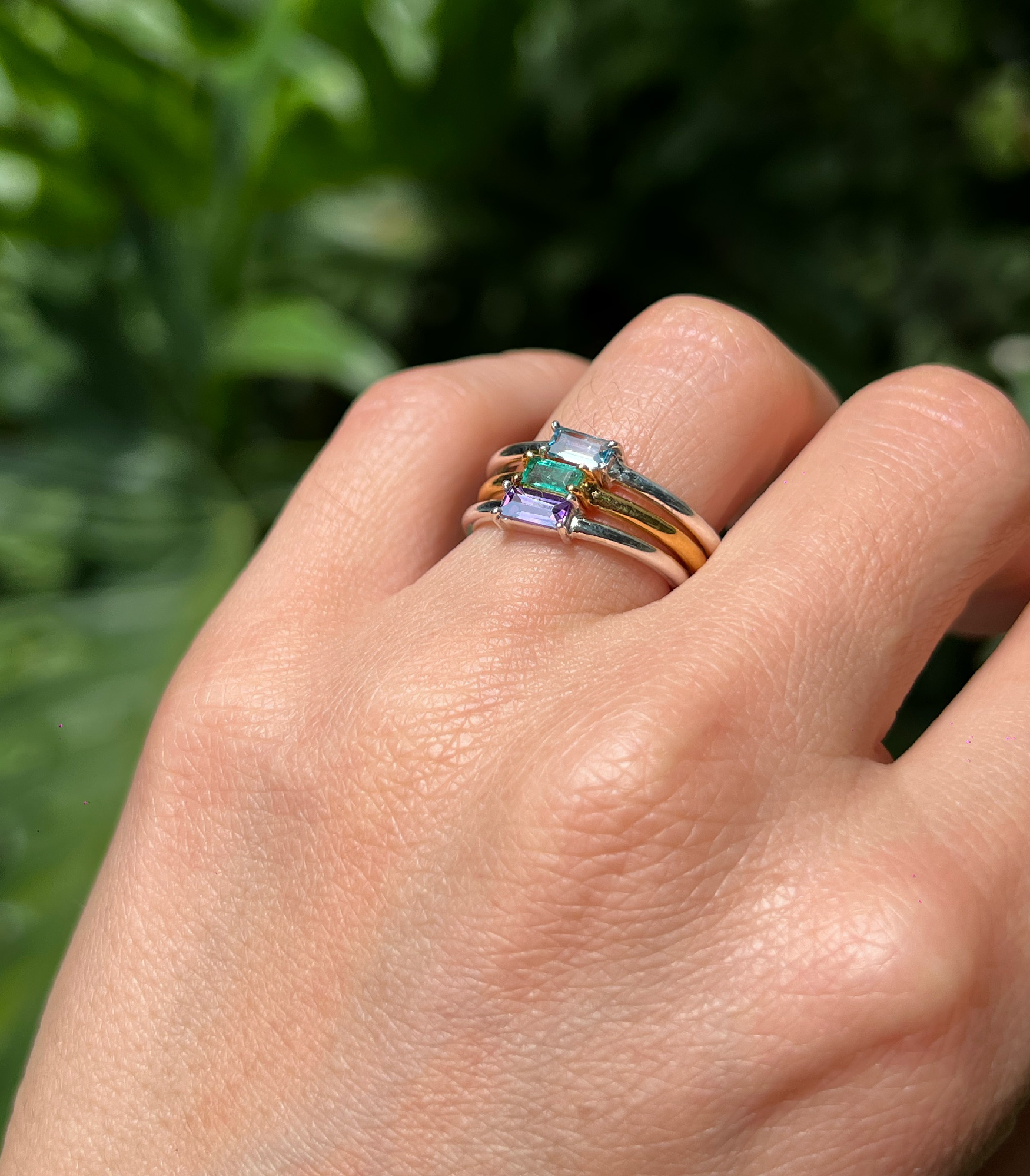 ANILLO PIEDRA EN PLATA