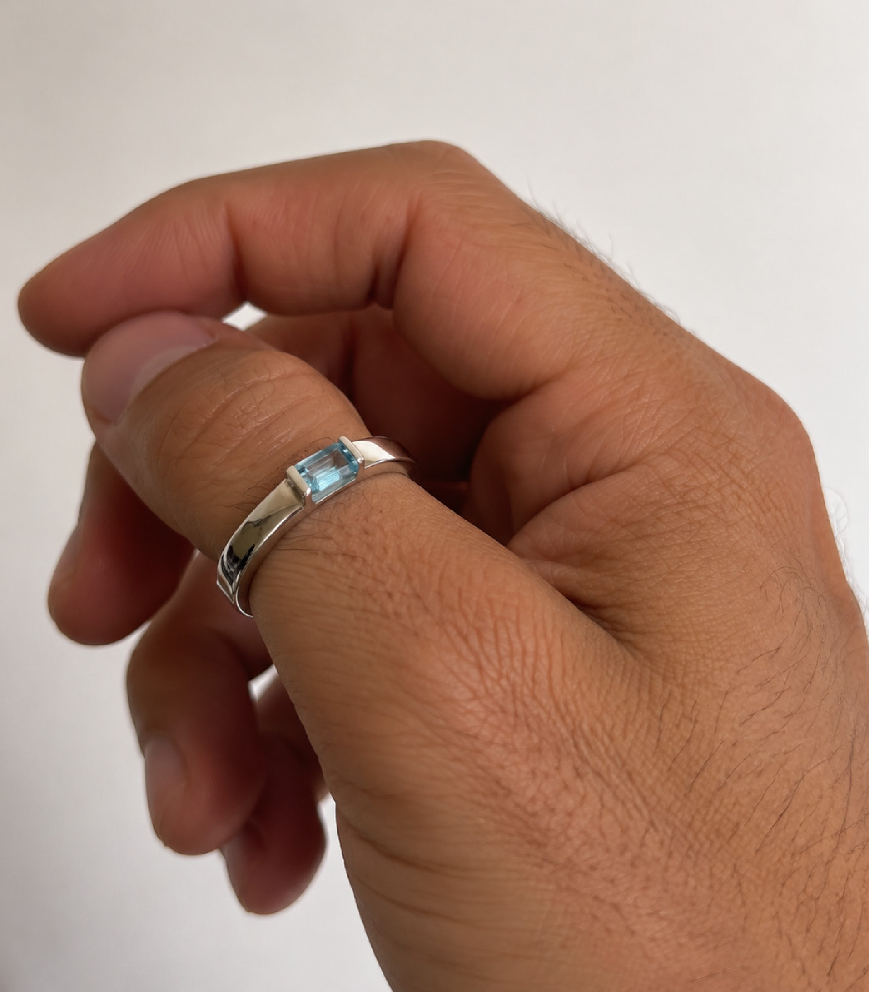 MATCHING RING PIEDRA HOMBRE
