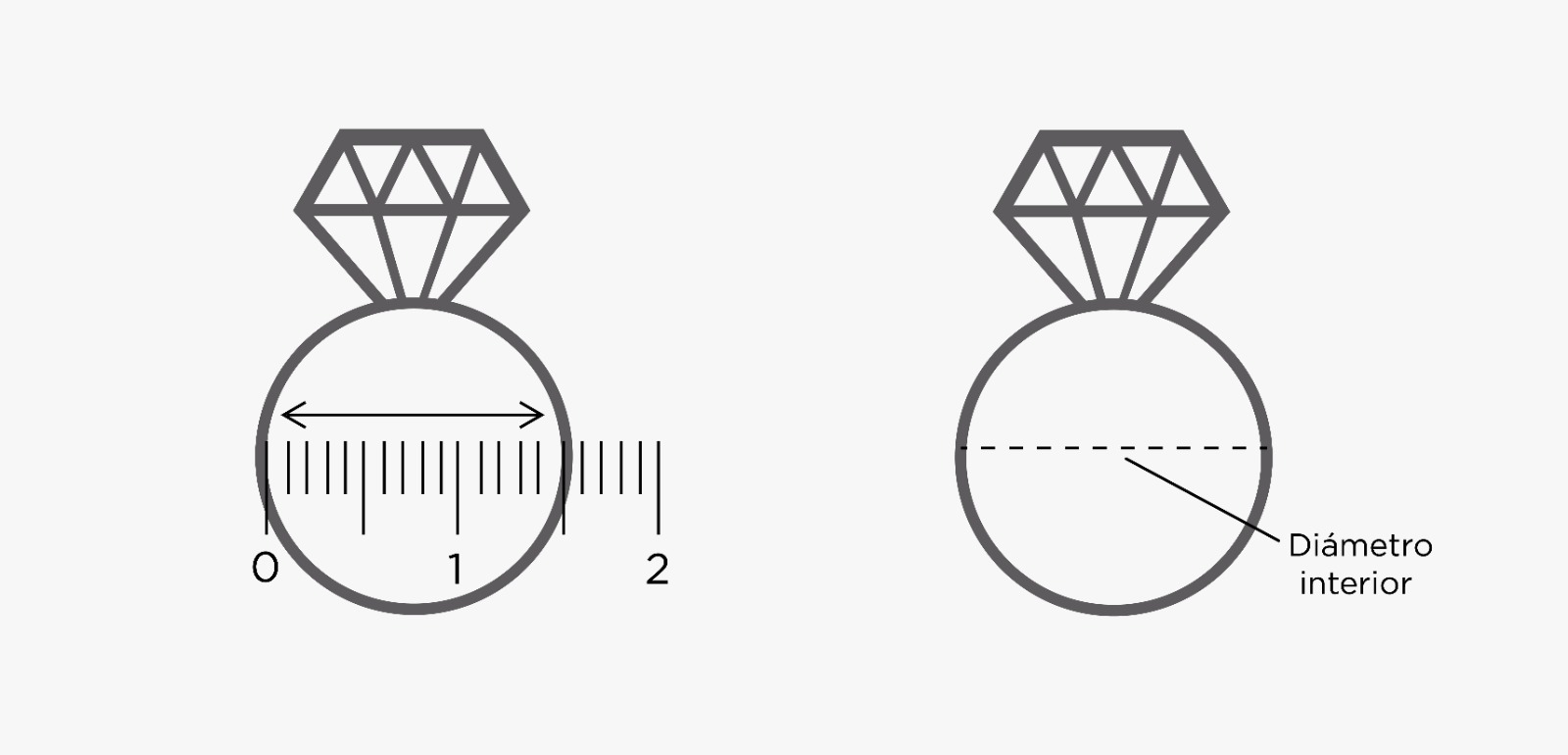 Guía de medición de anillos